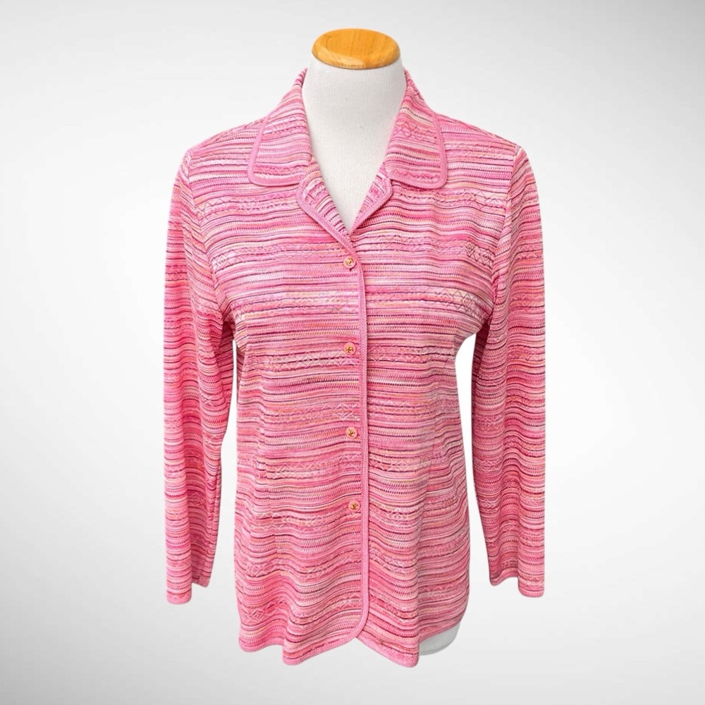 Milos Single-Breasted Buttonfront Collared Jacket… - image 1